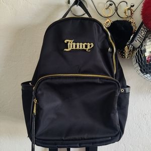 Juicy Couture Black Backpack